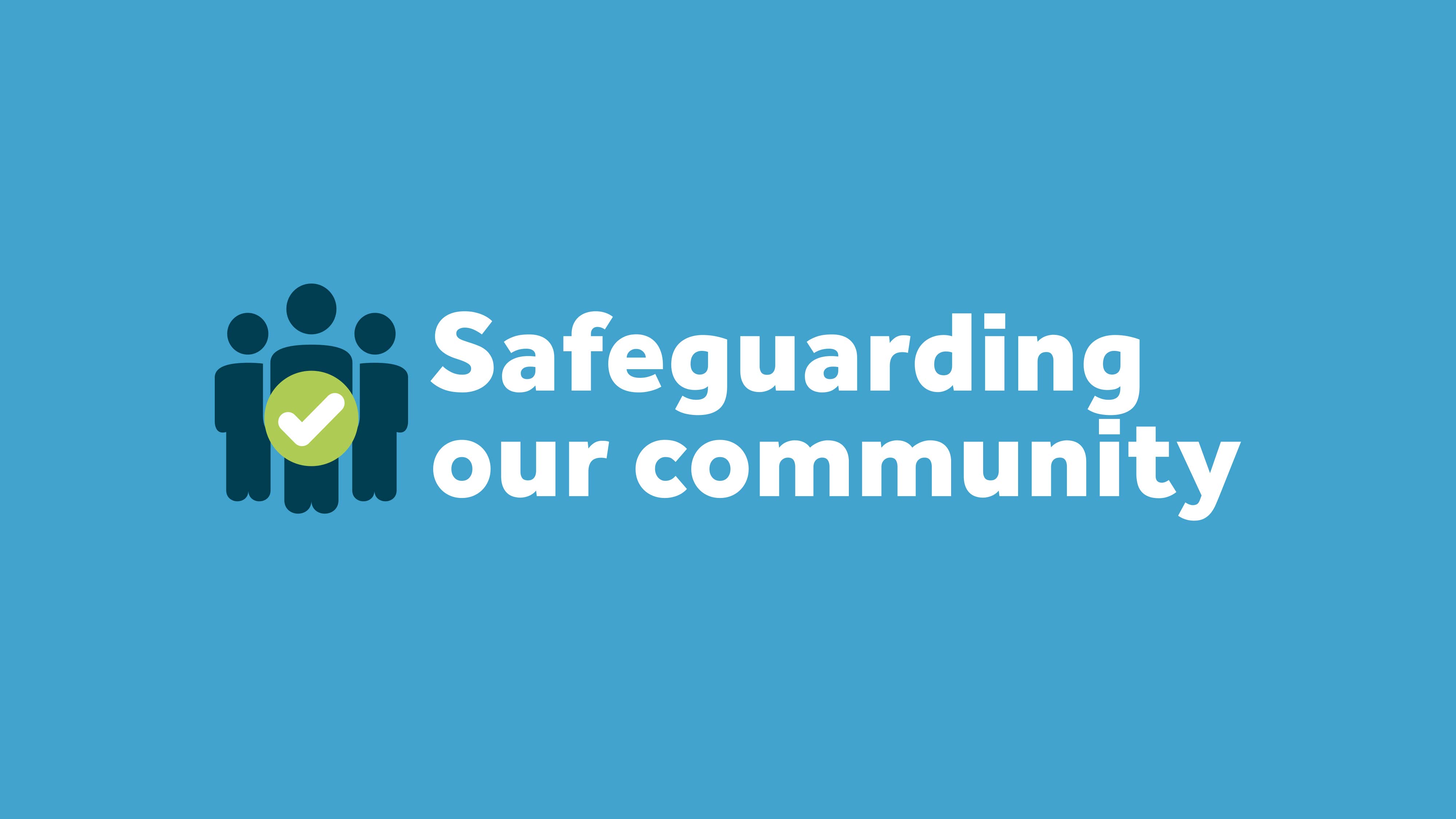 Safeguarding our community logo