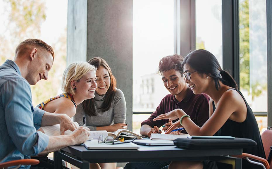 Youth work leaders in a meeting