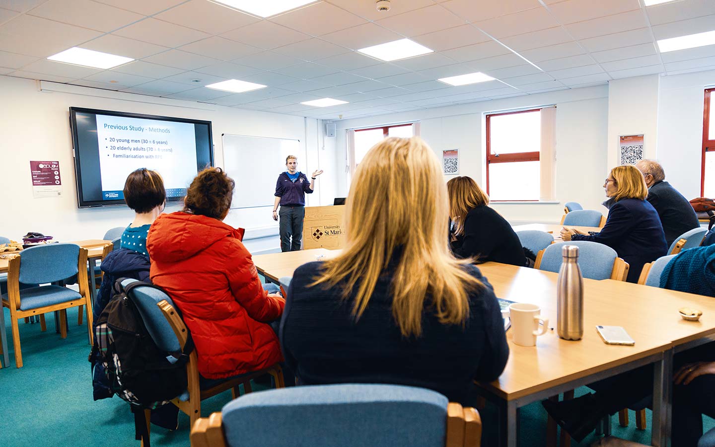 Presentation being led by an a early career researcher