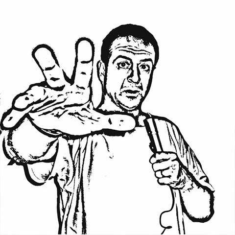 Mark Thomas - Black and White Promo Pic