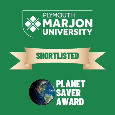Plymouth Marjon University shortlisted for the 2023 Planet Saver Award