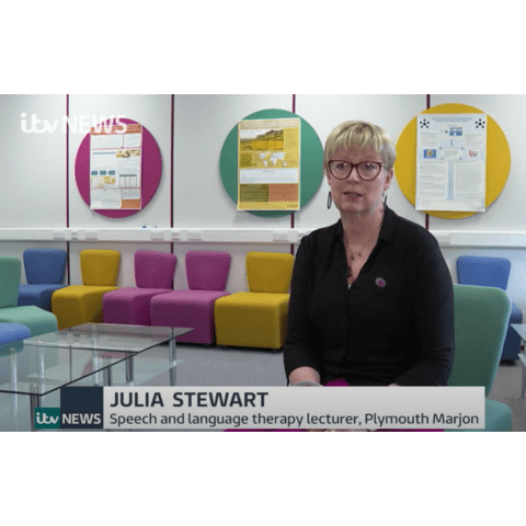 Dr Julia Stewart on ITV News