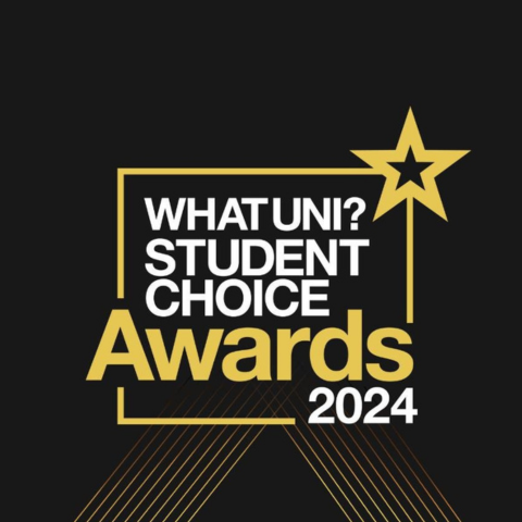 WhatUni Student Choice Awards 2024 logo