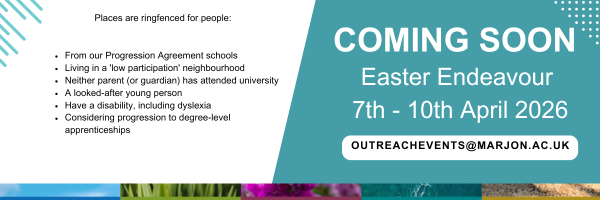 Marjon Endeavour coming soon