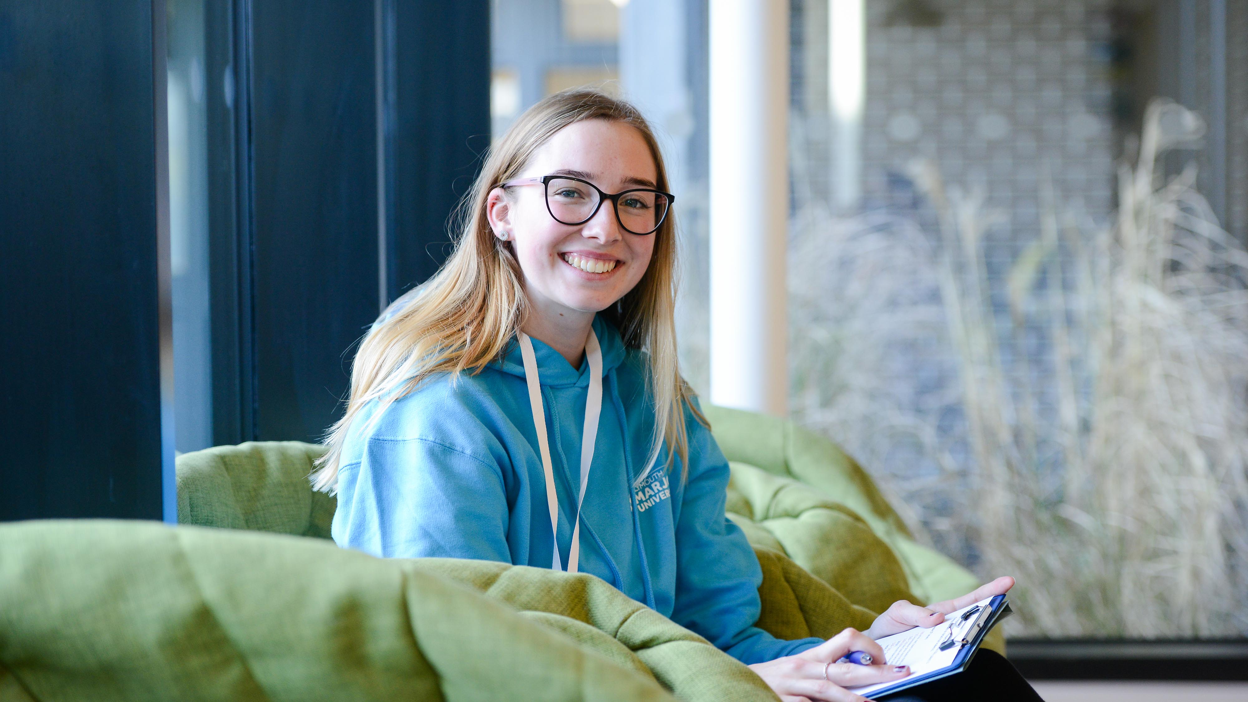 This Student Ambassador is ready to help