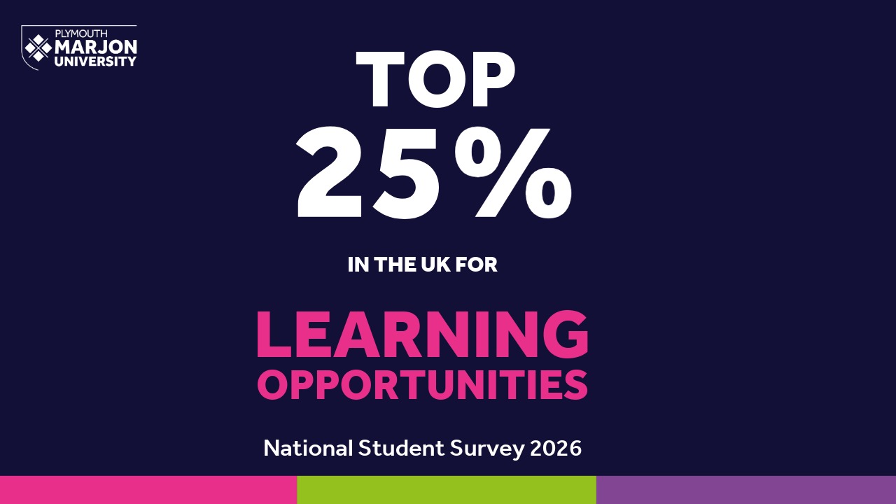 "Top 25% in UK for Learning Opportunities - National Student Survey 2026"