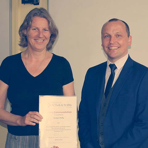 News - Dean's Commendation - Hester Pelly